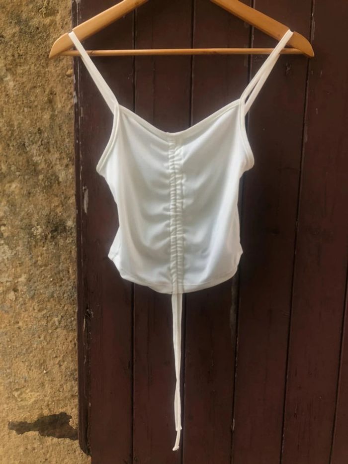 Top court blanc Pieces