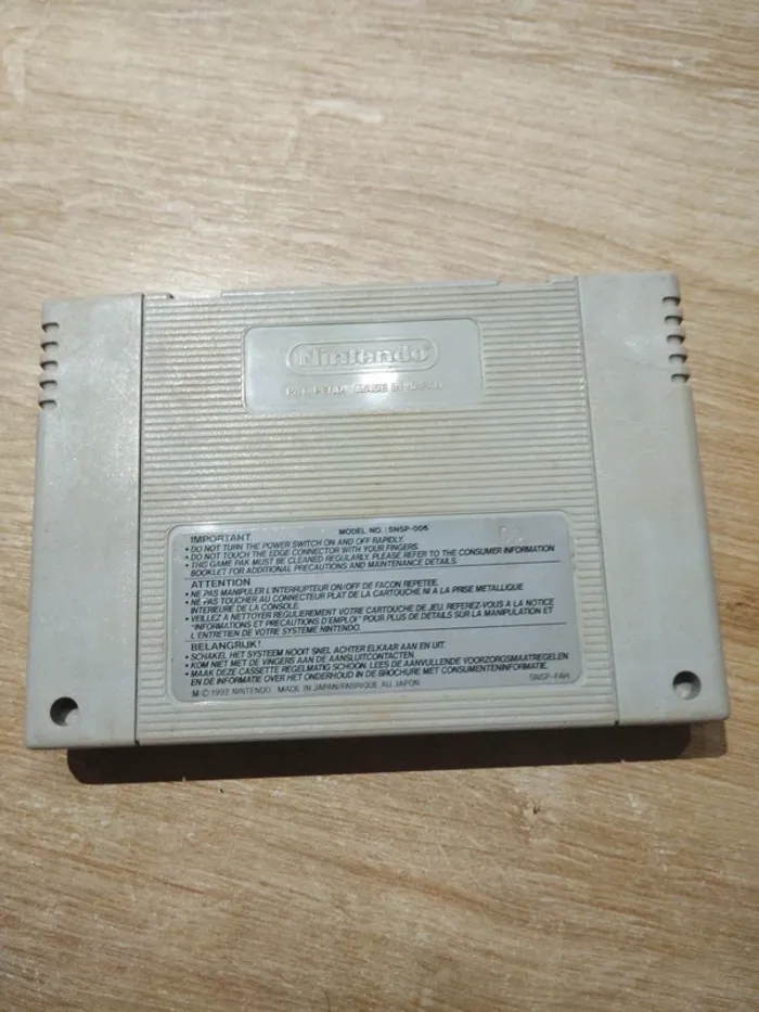 Super tennis super Nintendo - photo numéro 2