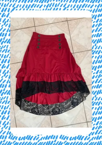 Jupe style année 50 gothique Shein dentelle