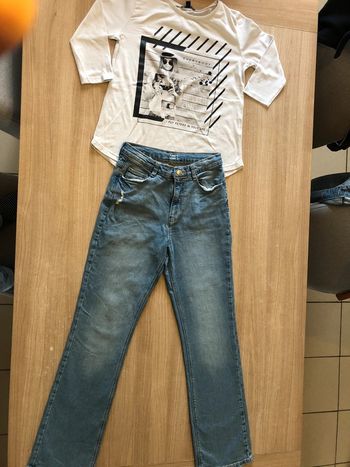 Jean + t-shirt