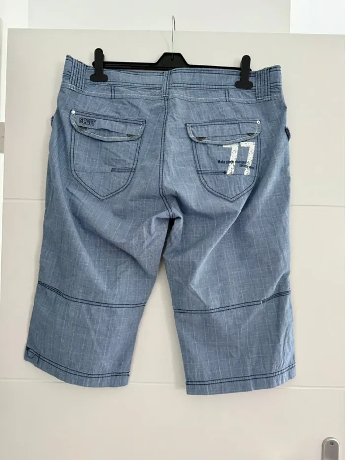 Bermuda short denim poches Kort Pantaloncini Pantalones destroy corto hombre uomo Szorty XXL - photo numéro 5