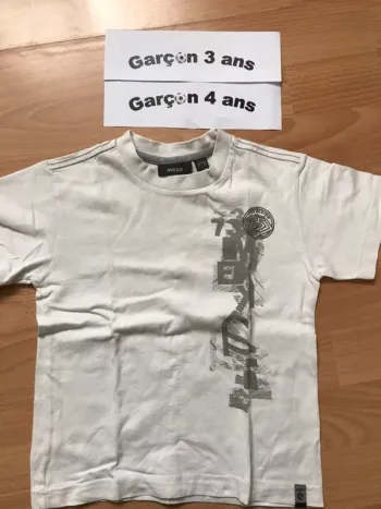 Tee-shirts 3/4ans
