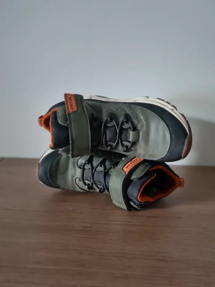 Geox
 - vert militaire/orange - photo numéro 5