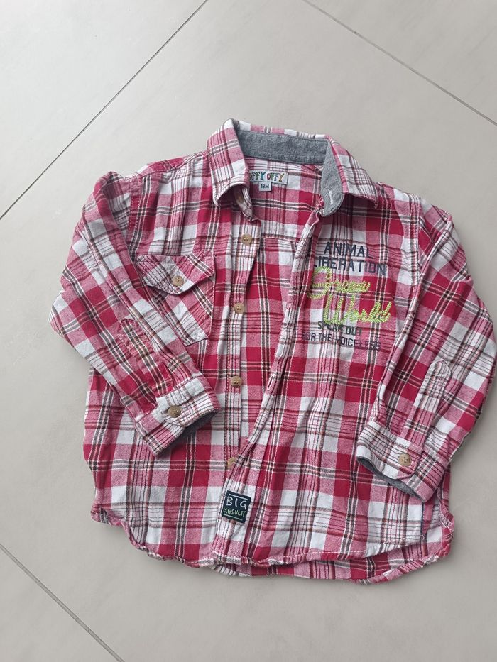 Chemise manches longues