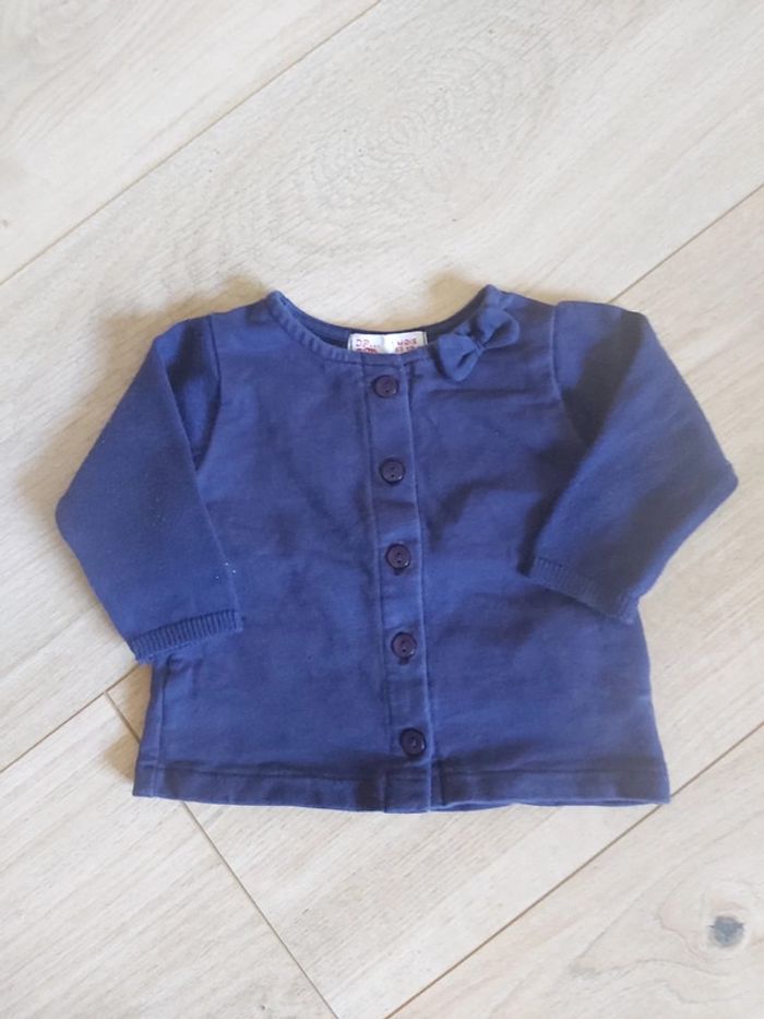 Gilet fille DPAM 1 mois (78)