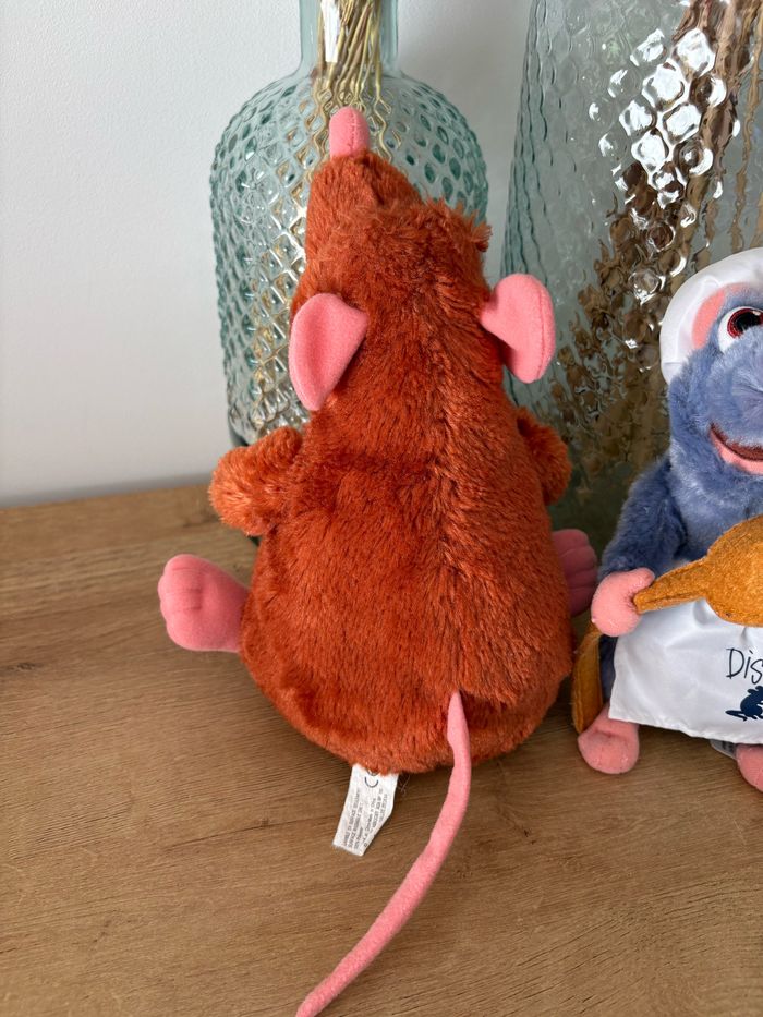 Peluches rat Ratatouille et Émile - photo numéro 5