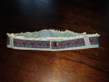 Ceinture tissu style américain
