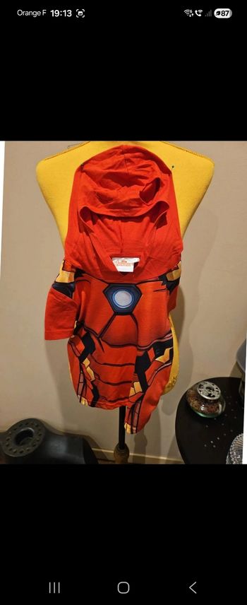 T shirt deguisement advenger