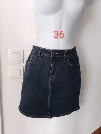 Jupe jeans femme 34
