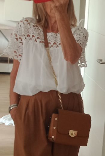 Blouse blanche M&G