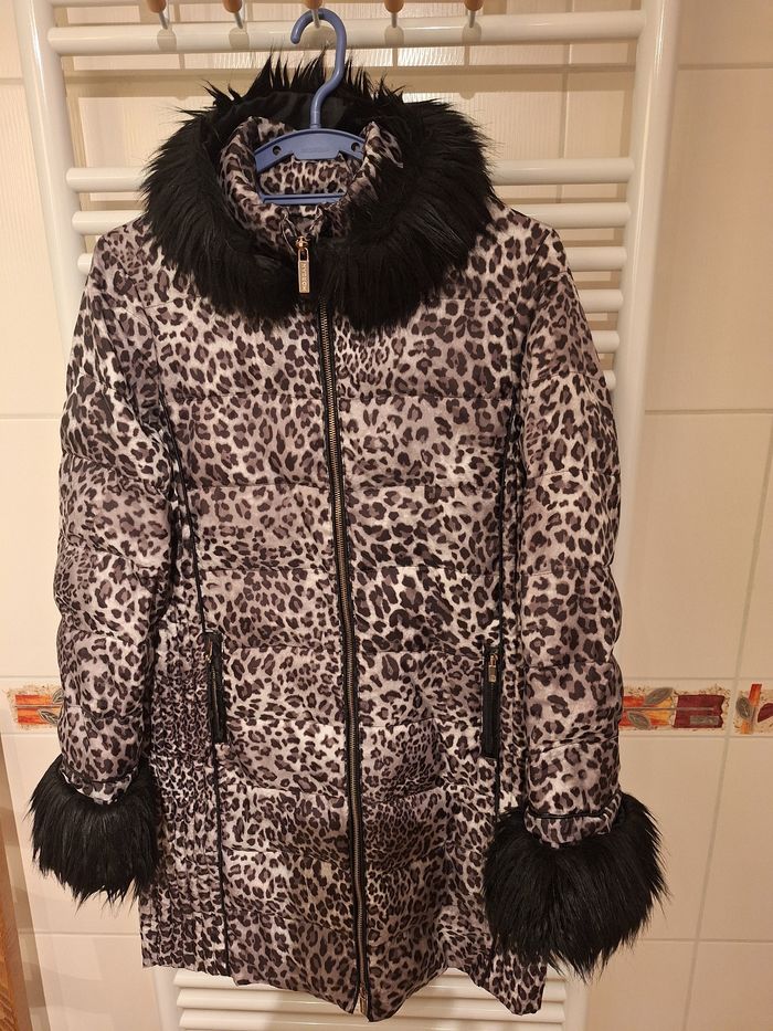 Doudoune léopard