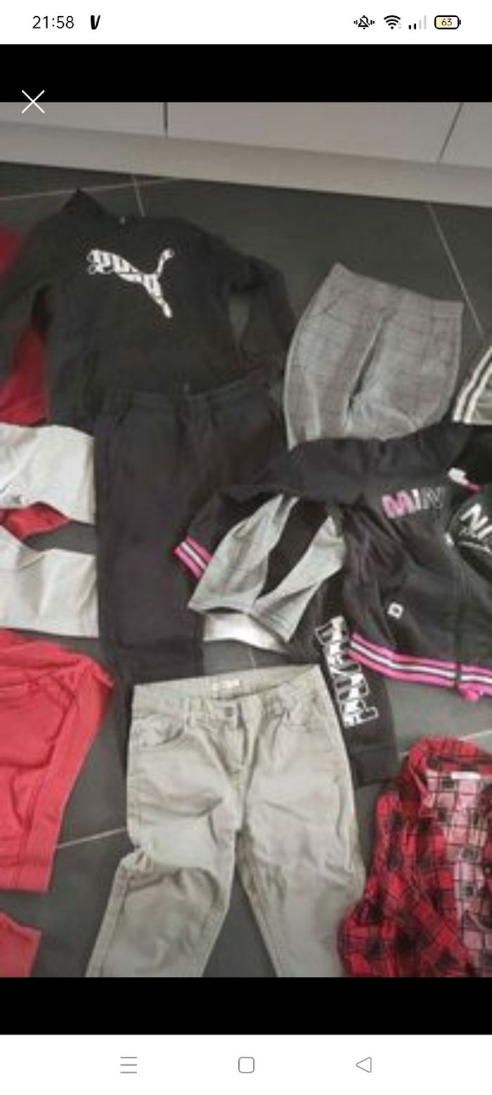 Lot vêtements fille 8 10 ans - photo numéro 3