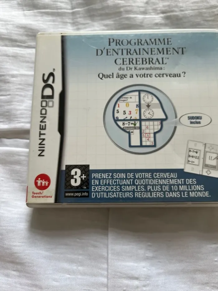 Jeu de ds programme d’entraînement cérébral - photo numéro 2