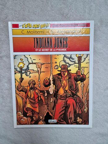 B d indiadia Jones est le secret de la pyramide collection shelle