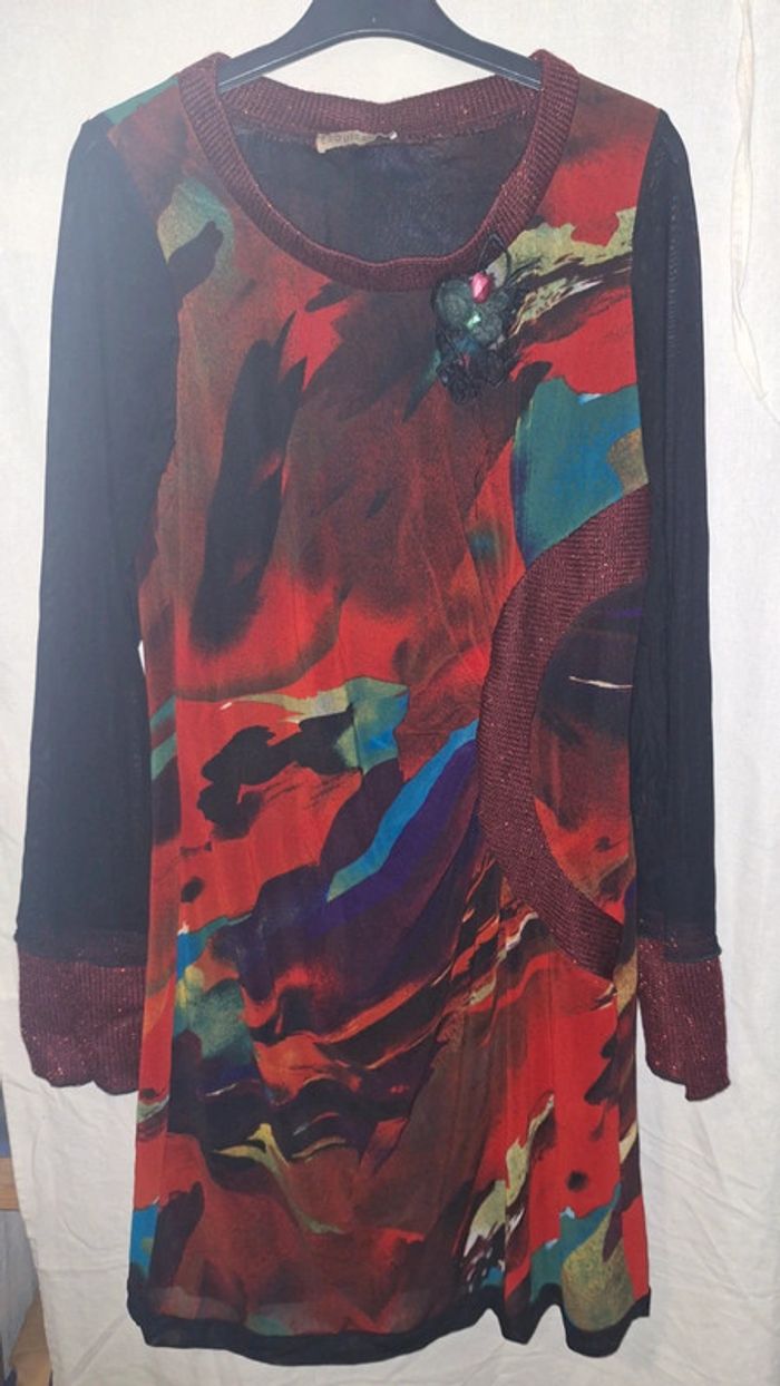 Tunique taille 38/40 en très bon état "exquiss's"