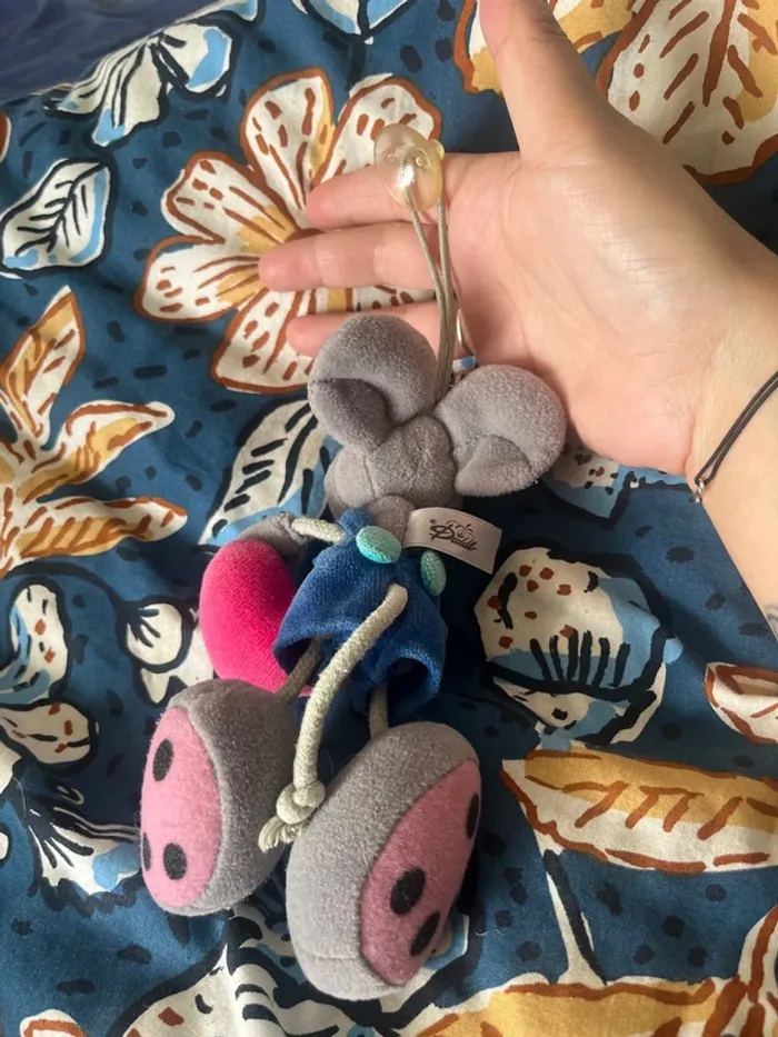 Petite peluche diddl cœur - photo numéro 2