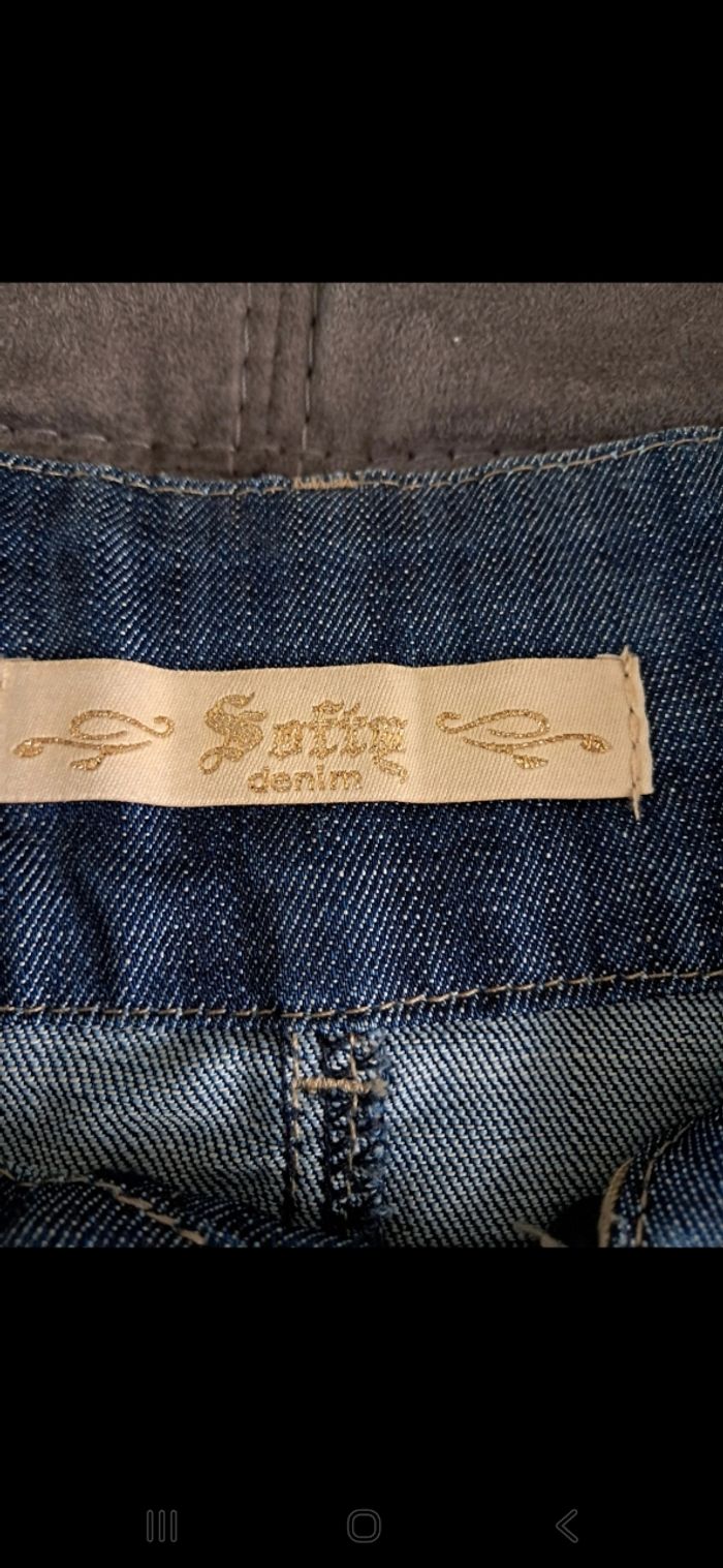 Jupe en jean Softy denim - photo numéro 4