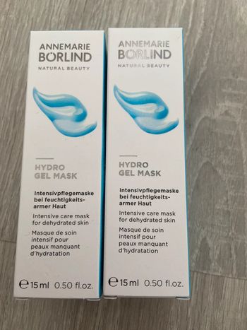Anne Marie borlind hydro gel mask masque hydratant