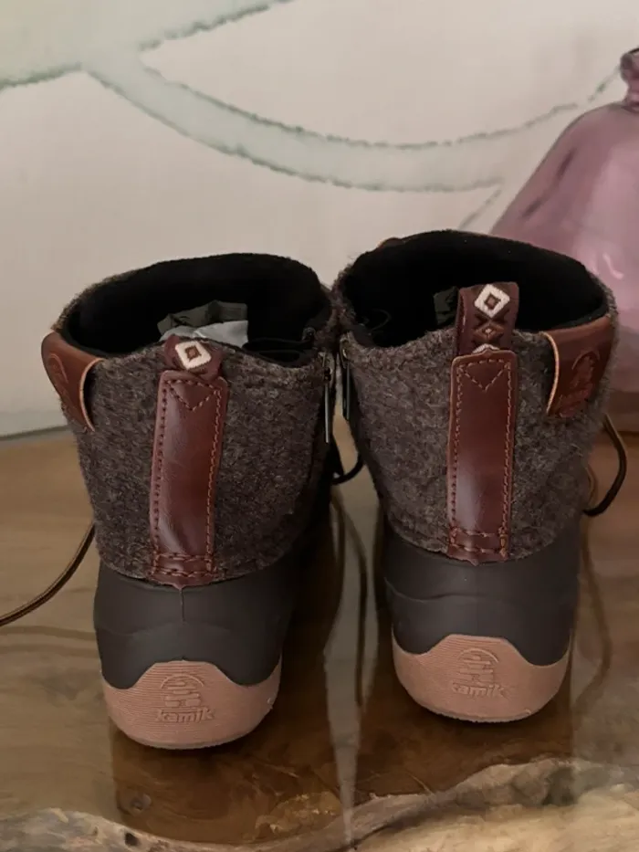 Après ski Bottes d'hiver Kamik femme marron 36 - photo numéro 5