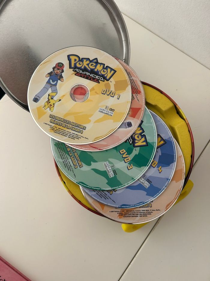 Coffret 5 DVD Pokémon Advanced Battle saison 8 complète - photo numéro 6