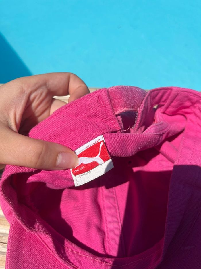 Casquette puma rose enfant - photo numéro 4