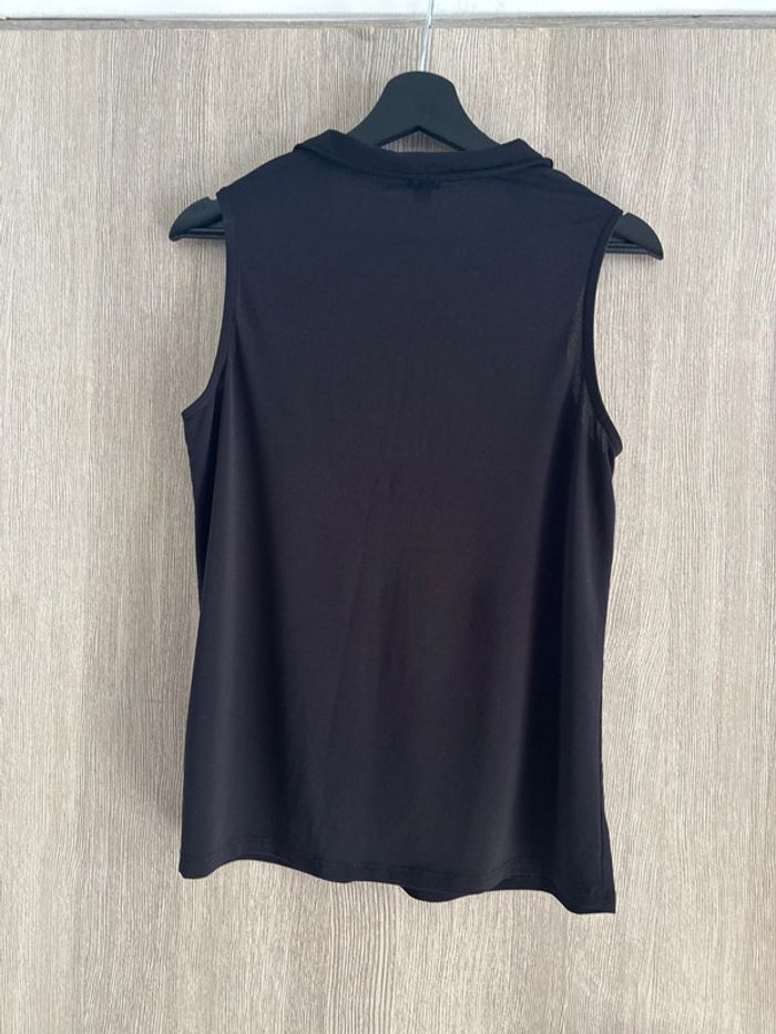 Blouse noire à col - Kiabi - T38/40 - photo numéro 5