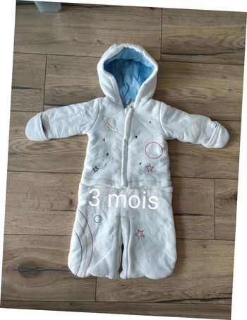 Combi pilote combinaison 3 mois Premaman
