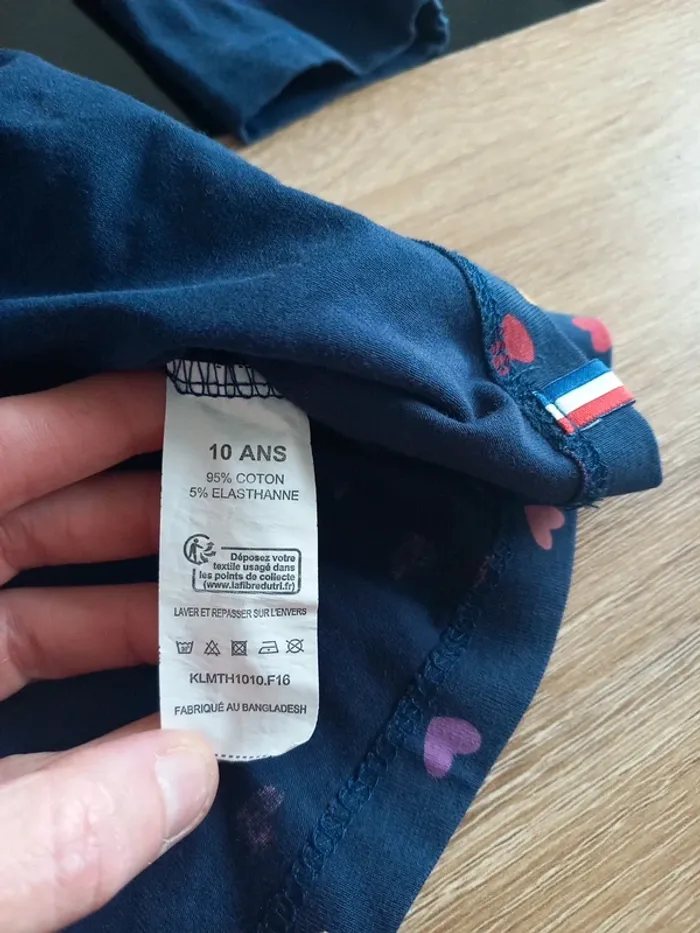 Robe 👗 bleue marine 10 ans - photo numéro 4