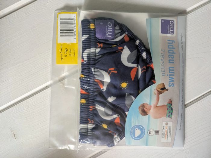 Bambino Mio couche réutilisable de bain S pelican