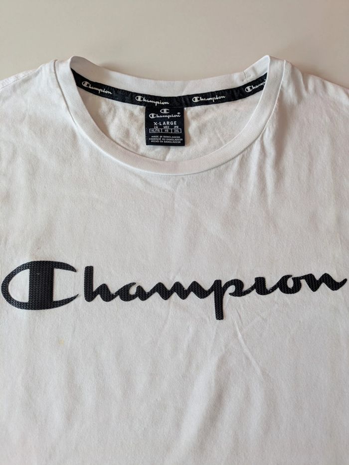 Lot de 8 t-shirts blancs hommes (Benson & Cherry, Adidas, Champion, Hollister, etc.) - photo numéro 5
