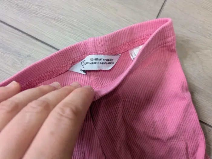 Lot de 3 leggings filles 12-18 mois zeeman - photo numéro 3