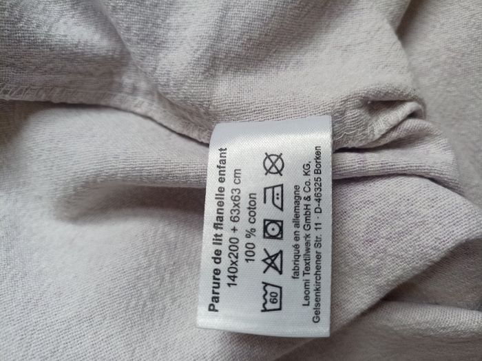 Parure de lit enfant imprimée chevaux - photo numéro 4