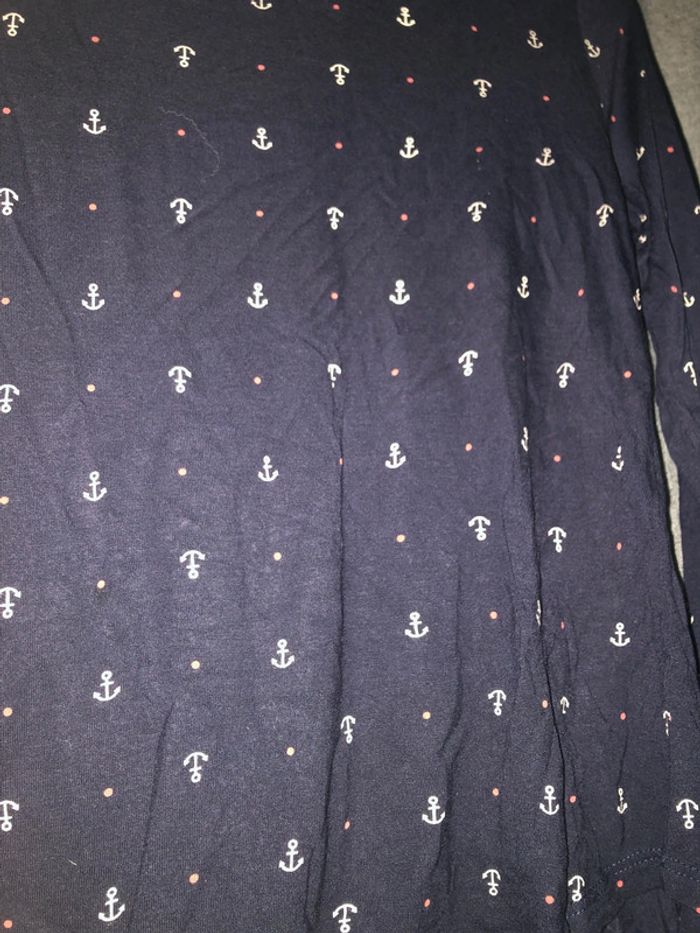 T-shirt ML haut pyjama - femme taille xs - photo numéro 2