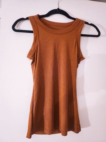 Débardeur marron neuf 