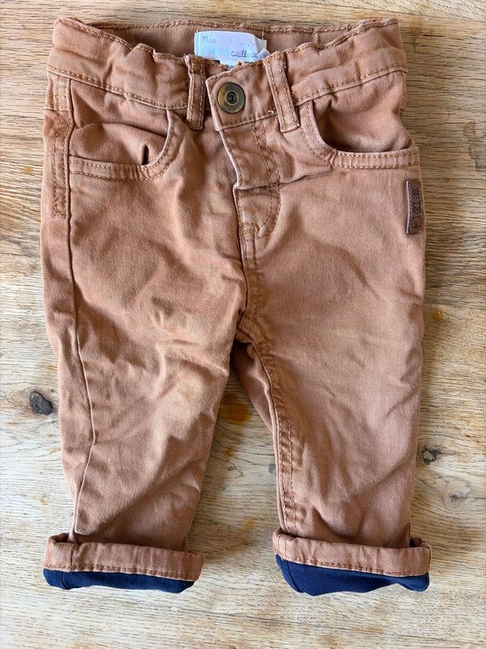 Lot 2 pantalons bébé garçon - photo numéro 2