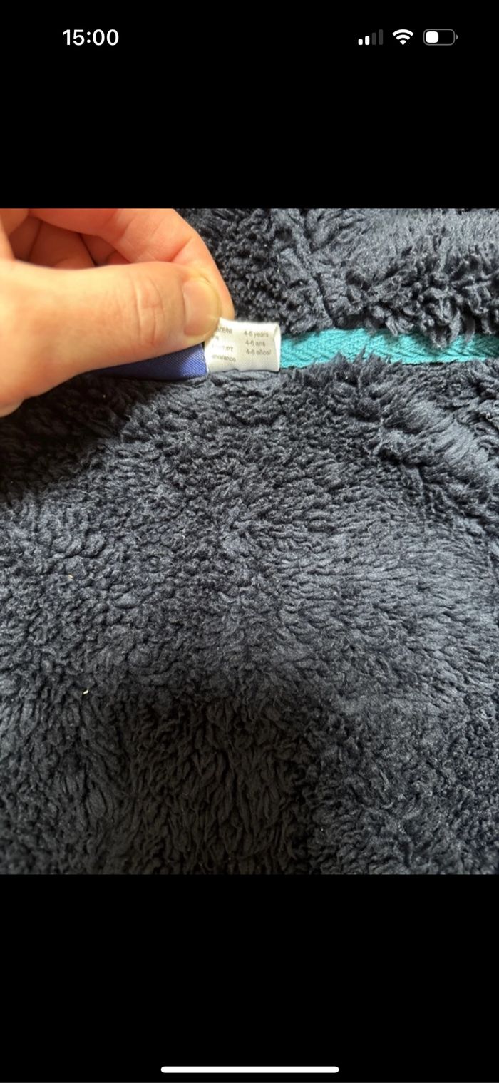 Sweat a capuche chaud zipper garçon lupilu 4-6 ans - photo numéro 6