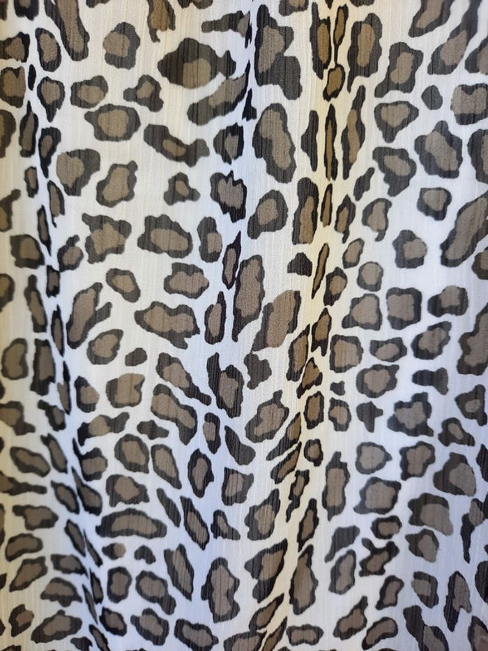 Superbe tunique boule Esprit, léopard 🐆,  taille 38 - photo numéro 2