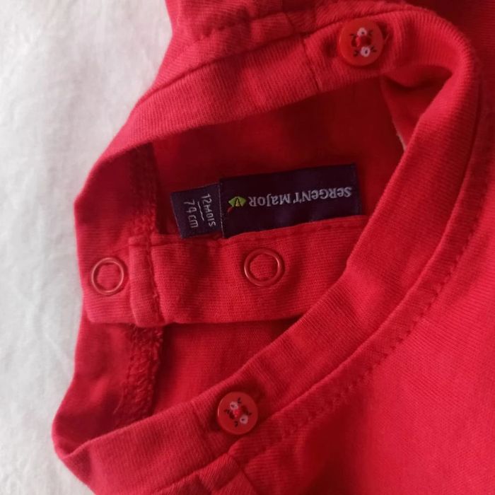 T-shirt manches longues Sergent Major 12 mois - photo numéro 3