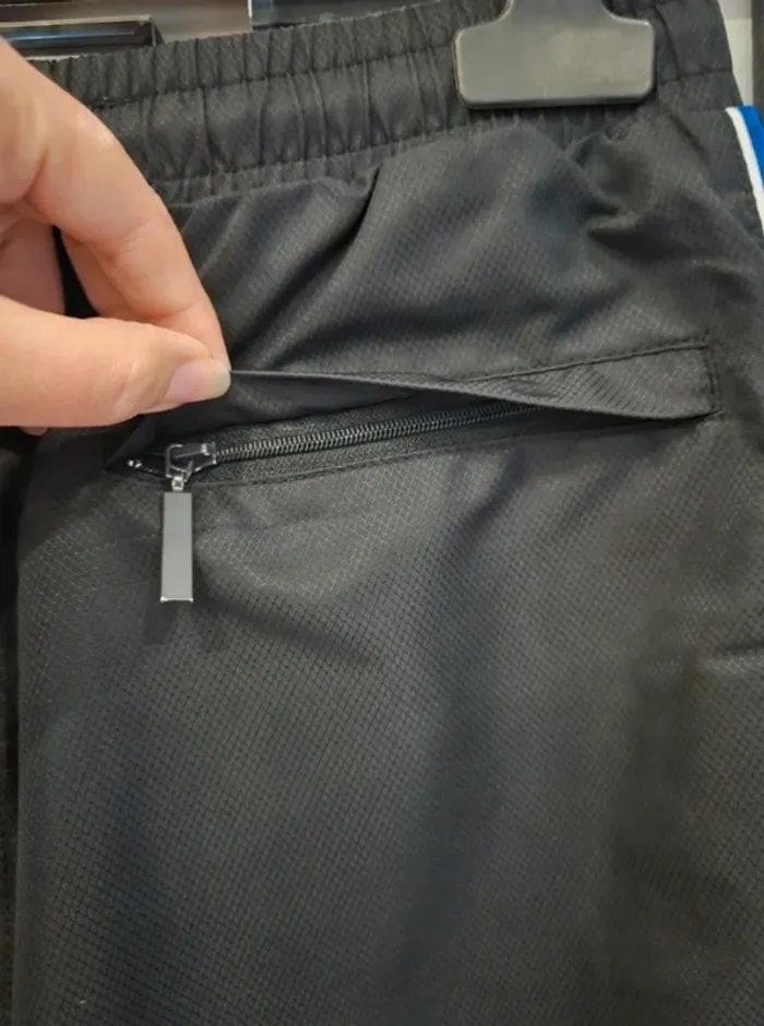 Jogging Sergio Tacchini – Noir & Bleu – Taille S - photo numéro 7