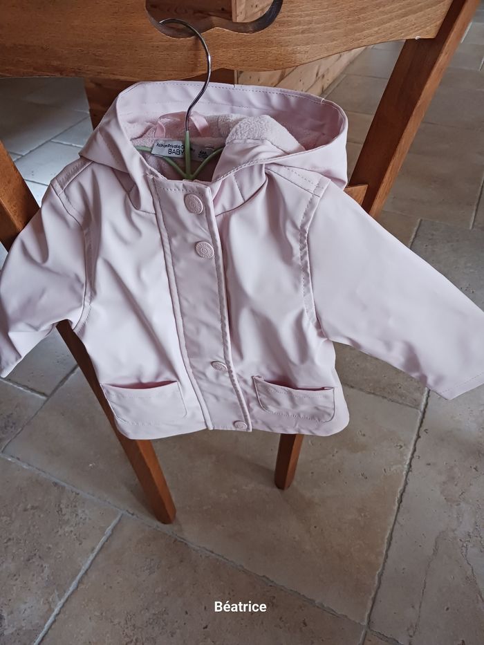 Ciré rose molletonné