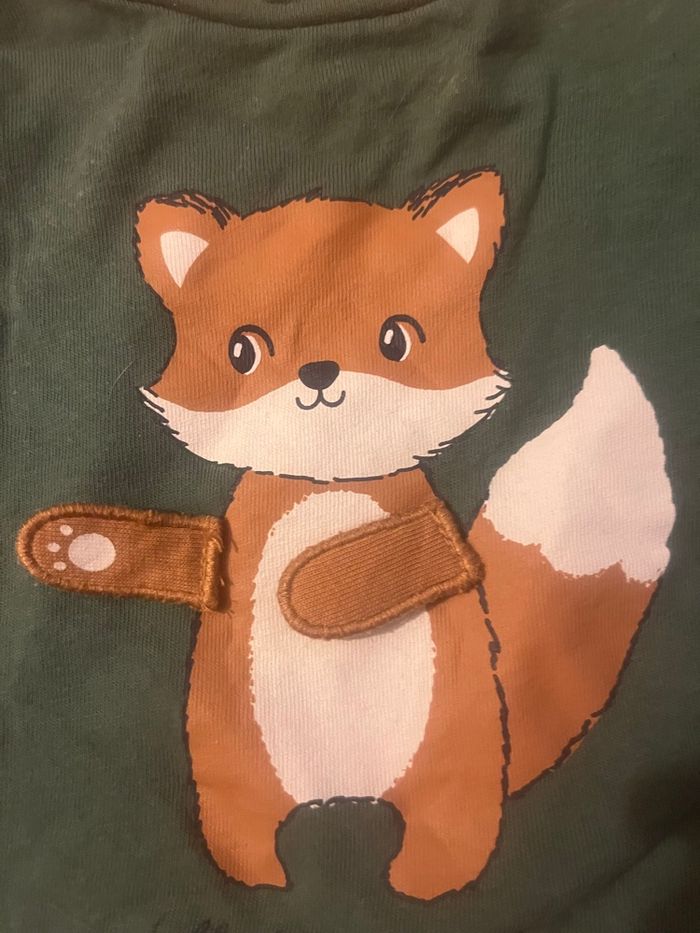 T shirt renard - photo numéro 3