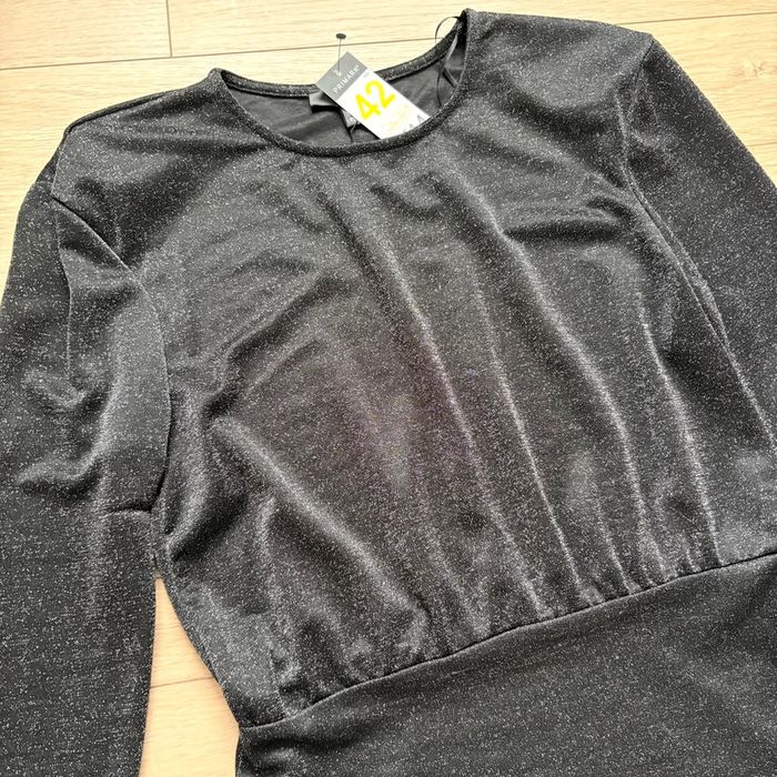 Robe noire pailletée Primark T42 – jamais portée - photo numéro 2