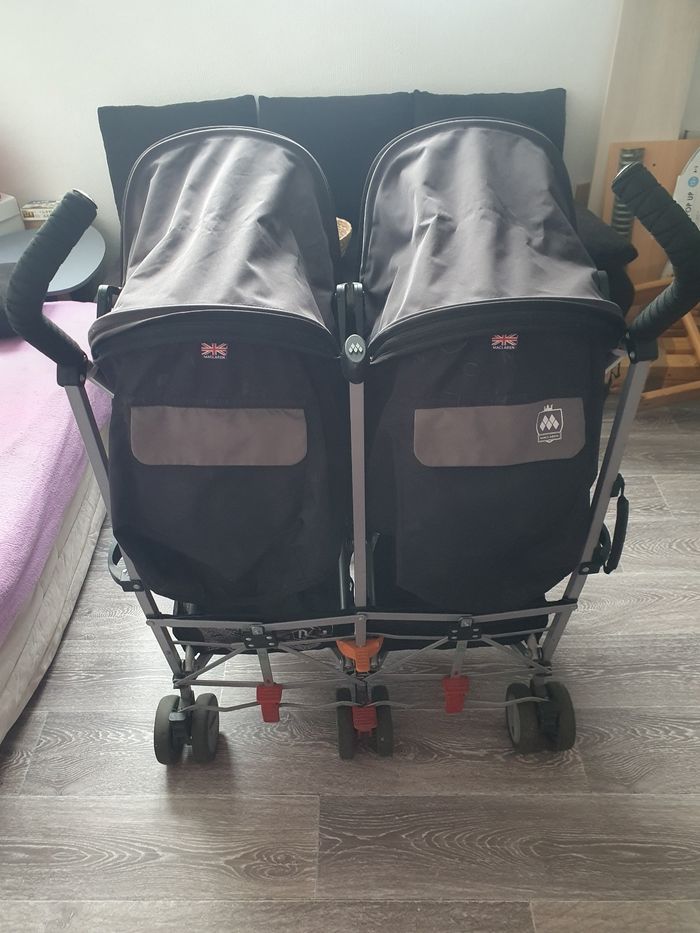 Poussette canne double Maclaren - photo numéro 3