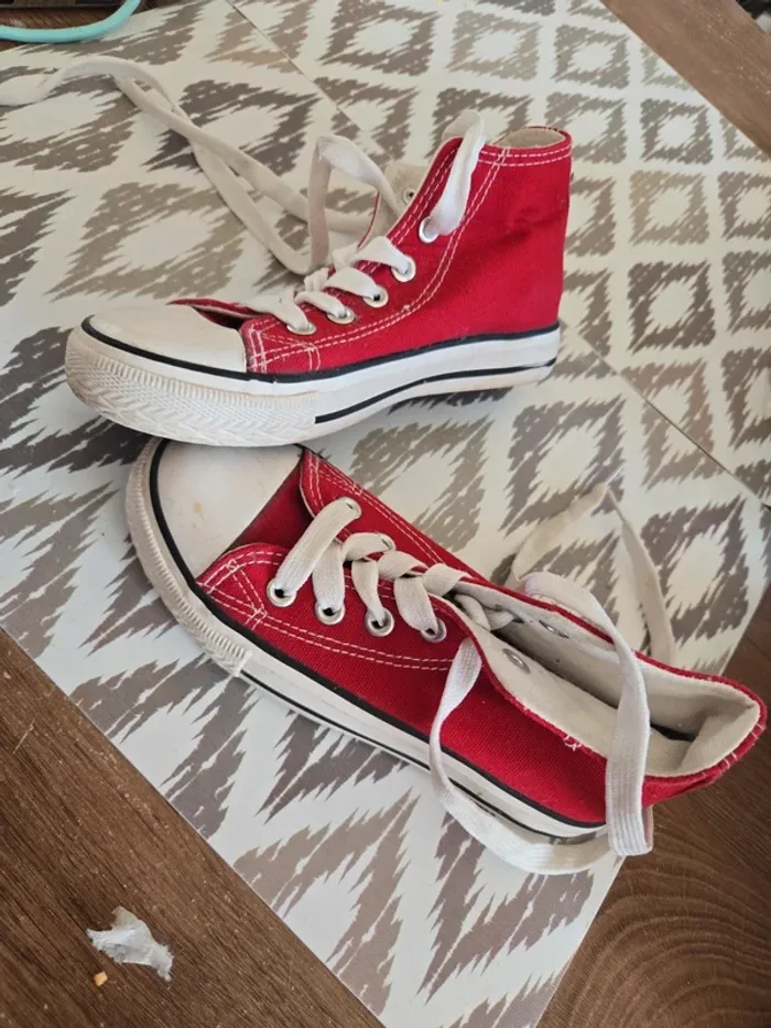 Chaussure style converse - photo numéro 2