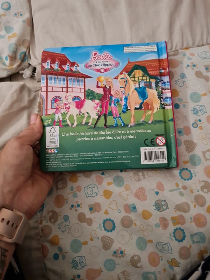 Livre puzzle barbie - photo numéro 2