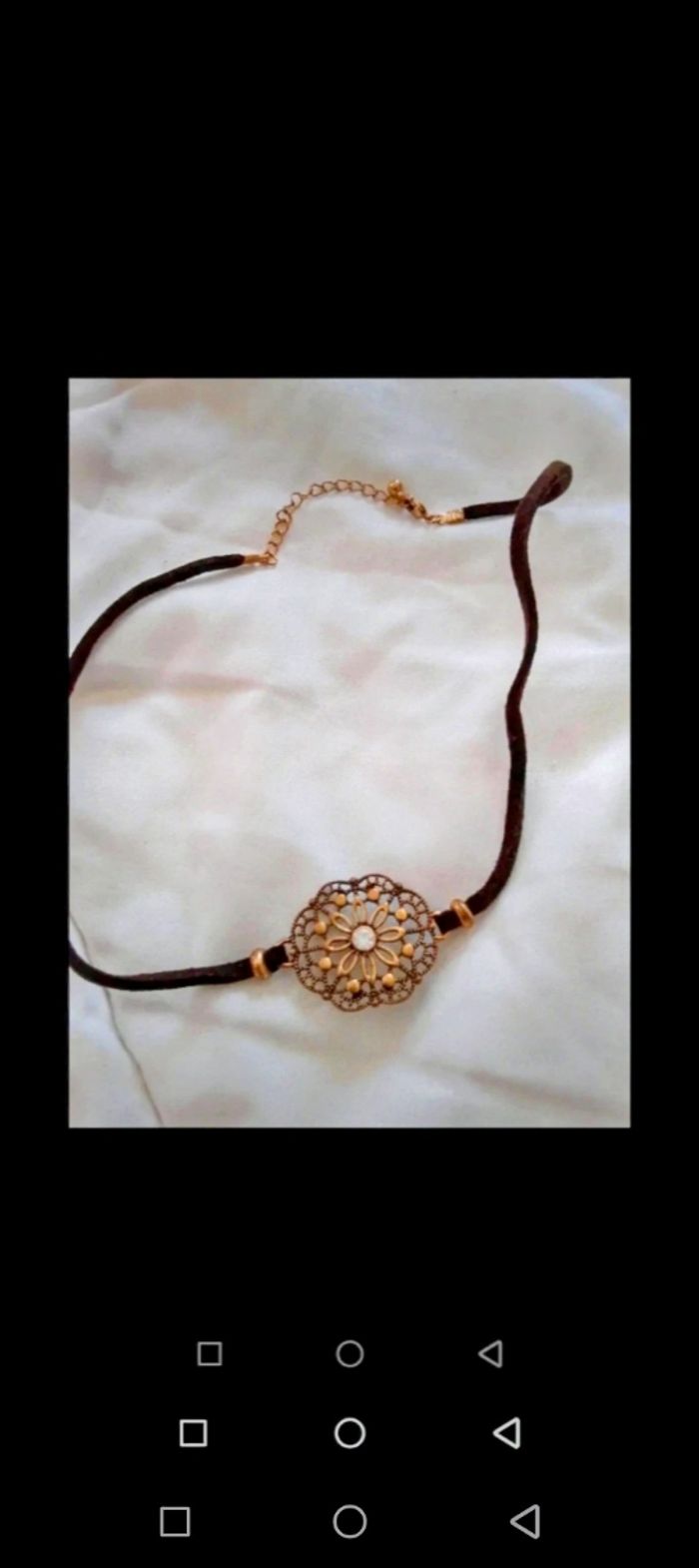 Collier femme