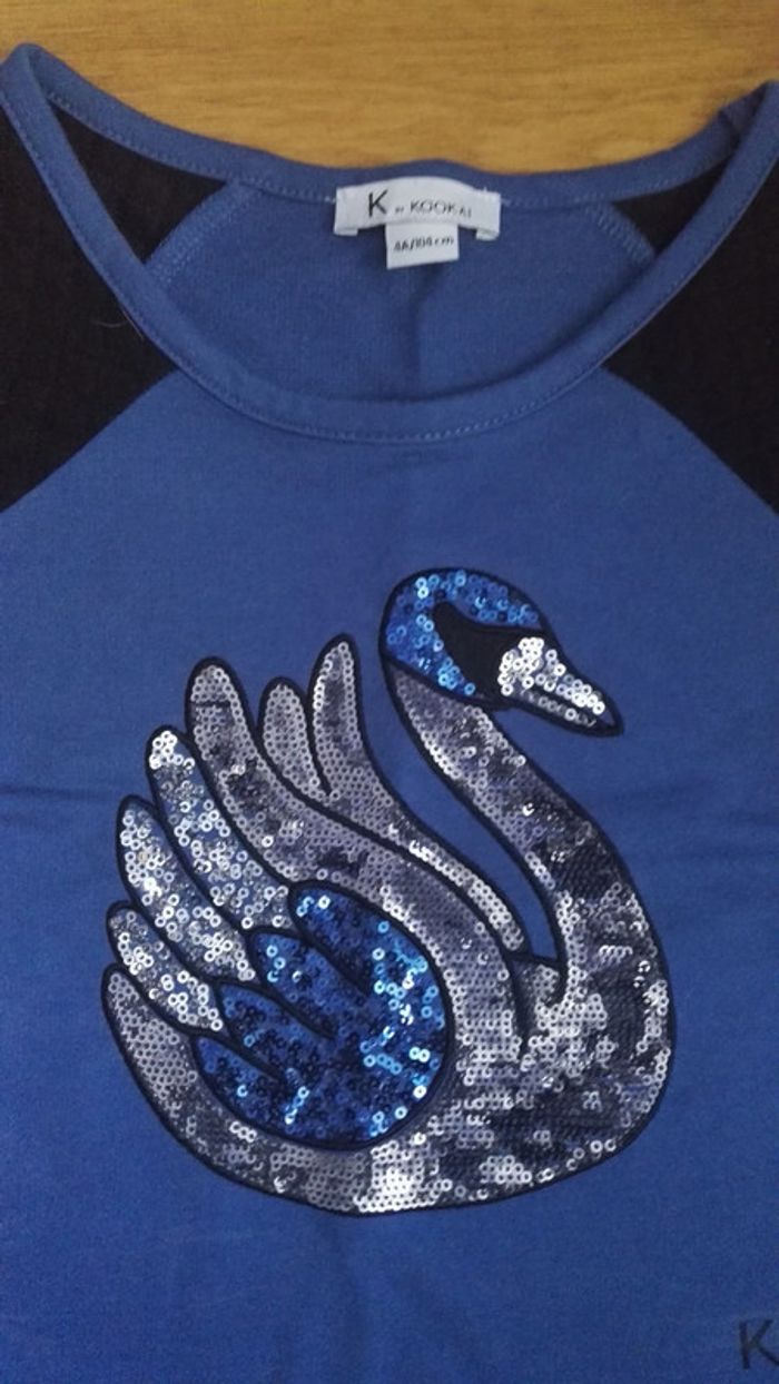 T-shirt cygne - photo numéro 2