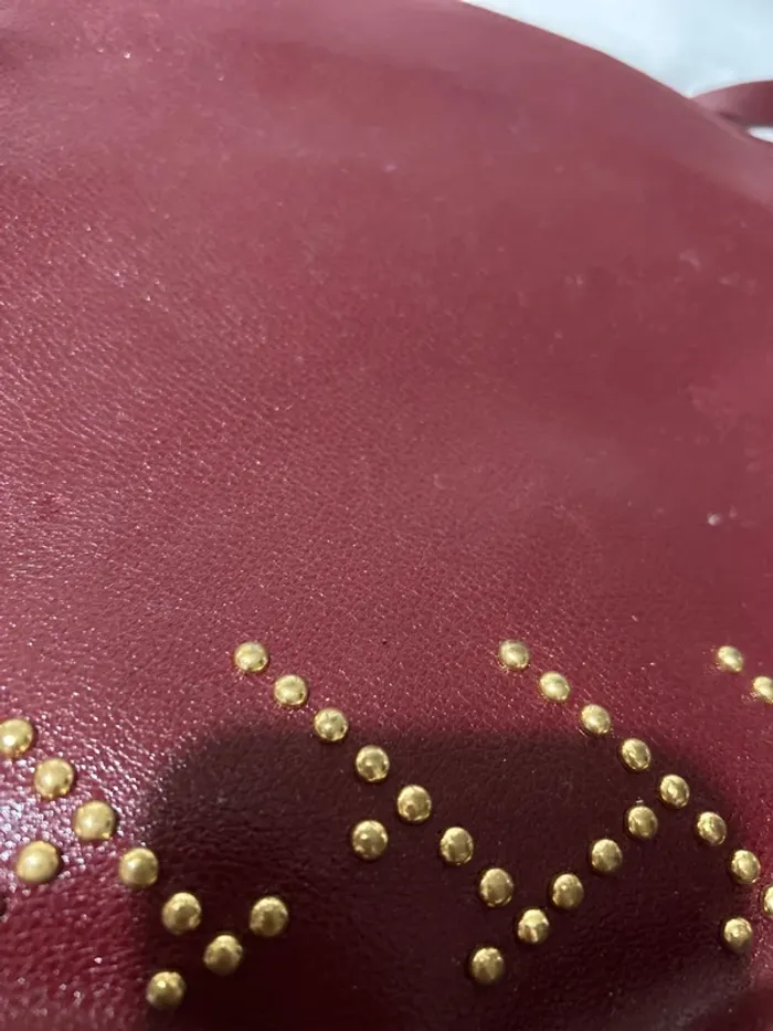 Sac vintage bordeaux - photo numéro 2