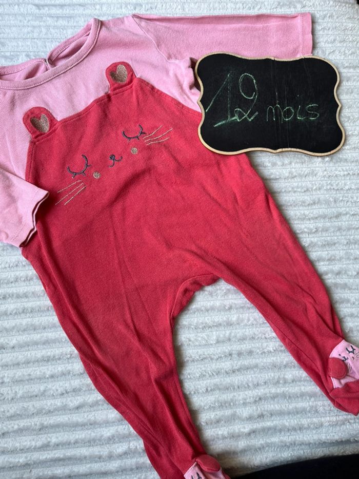 Pyjama léger DPAM 12 mois