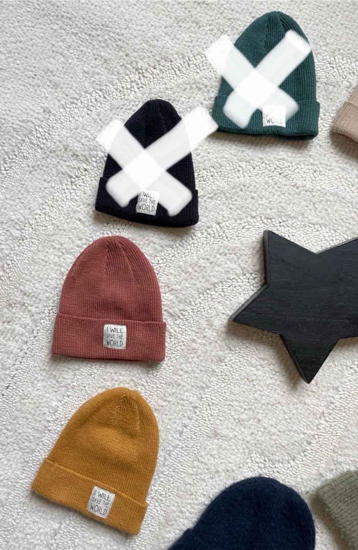 Lot de bonnets TAO / ZARA / KIABI 2-4 ans - photo numéro 2